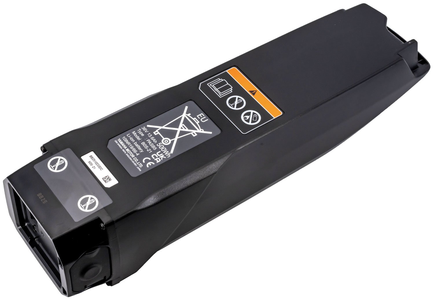 Yamaha 500 Wh 36V/13,6Ah batteria telaio - immagine 2